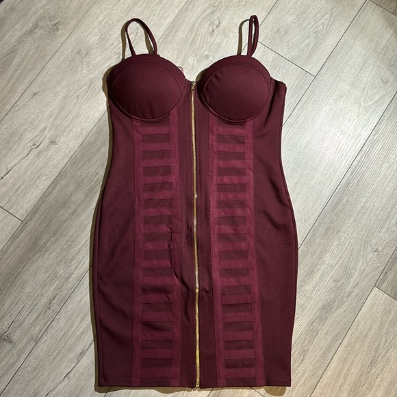 Juniors Guess Zip up Dress - Picture 1 of 4